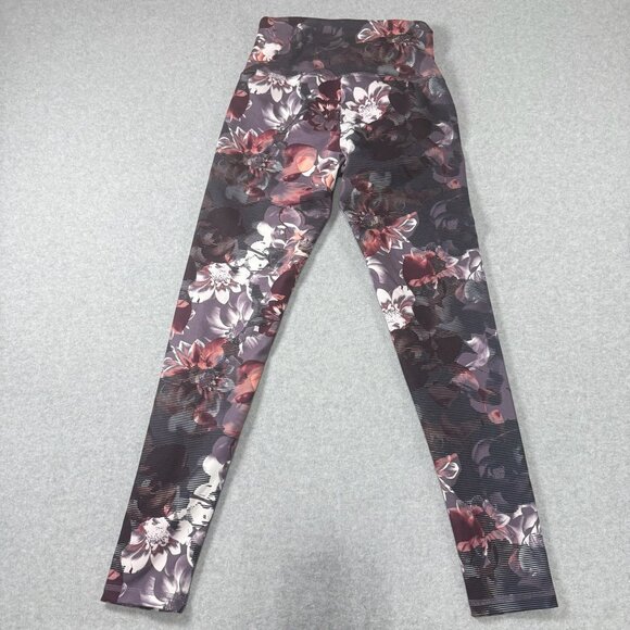 Balance Collection Womens High-Waist Floral Print Leggings Medium Yoga Activewea - Picture 5 of 6